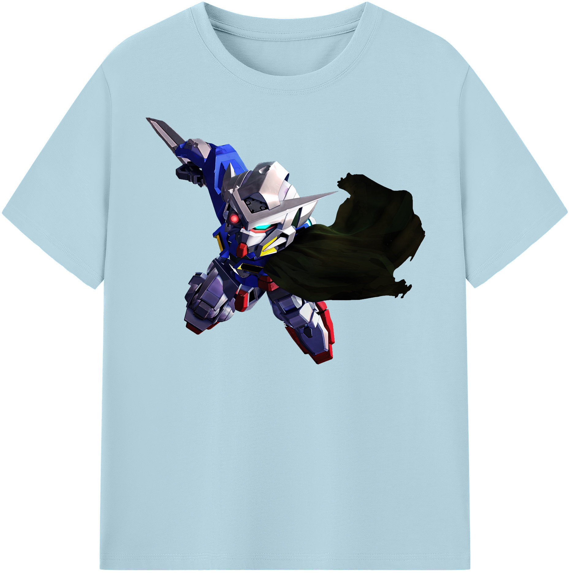 （画像用） 機動戦士ガンダム Mobile Suit Gundam 綿100％半袖Tシャツ（フロントプリント）